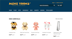 Desktop Screenshot of minitoons.com